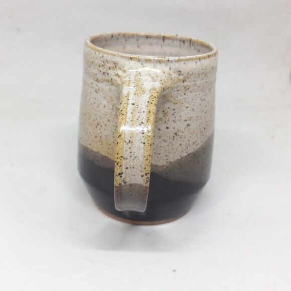 Signed Robin Beckett Studio Pottery Coffee Cup Mug-Hand Thrown-Speckled-NC - Picture 4 of 8